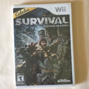 ‼️3/18‼️💥NEW Cabela’s Survival Shadows Of Katmai Wii Game